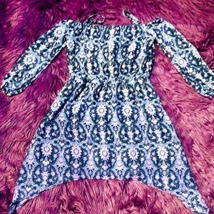 Flowered Place dress size  7-8